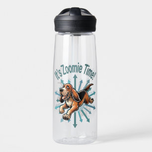 Zoomie Time Hound Dog Waterfles