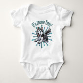 Zoomie Time Husky Romper (Voorkant)