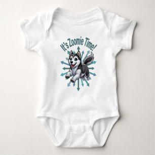 Zoomie Time Husky Romper