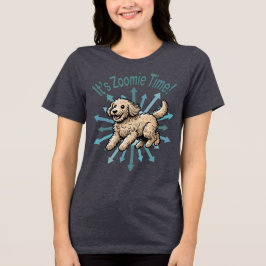 Zoomie Time Labradoodle Tri-Blend Shirt