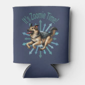 Zoomie Time Large Mutt Blikjeskoeler (Voorkant)