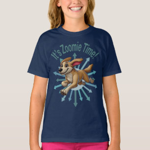 Zoomie time medium dan een mutt t-shirt