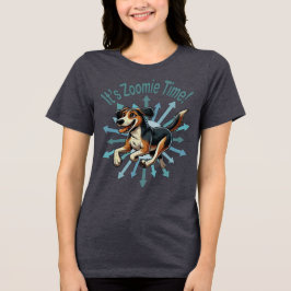 Zoomie Time Medium Mutt Tri-Blend Shirt