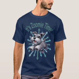 Zoomie Time Miniature Schnauzer T-shirt