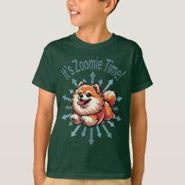 Zoomie Time Pomeranian T-shirt