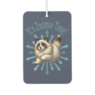 Zoomie Time Ragdoll Cat Luchtverfrisser