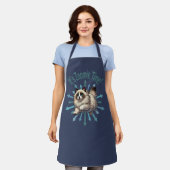 Zoomie Time Ragdoll Cat Schort (Gedragen)