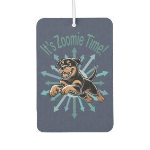 Zoomie Time Rottweiler Luchtverfrisser