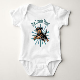 Zoomie Time Rottweiler Romper