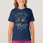 Zoomie Time Schotse Terriër T-shirt (Voorkant)