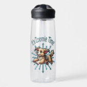 Zoomie Time Small Mutt Waterfles (Voorkant)