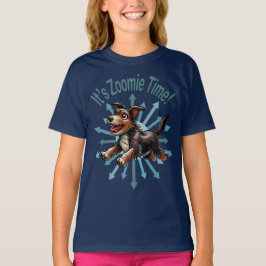 Zoomie Time Terrier Mutt T-shirt