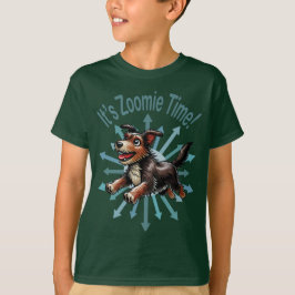 Zoomie Time Terrier Mutt T-shirt
