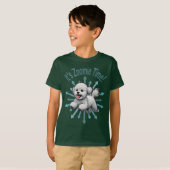 Zoomie Time van Bichon Frise T-shirt (Voorkant volledig)