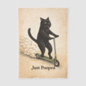 Zoomies Kitty  Tissuepapier (Voorkant)