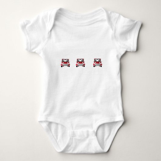 Zoomin Jeep Baby Romper (Voorkant)