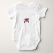Zoomin Jeep Baby Romper (Achterkant)
