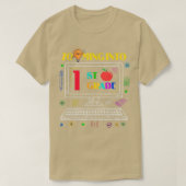 Zooming naar 1e graad terug naar School Virtual On T-shirt (Design voorkant)