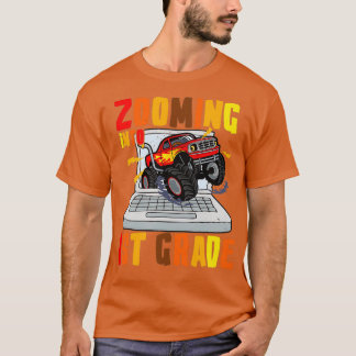Zooming naar 1e gradenmonster Truck T-shirt