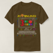 Zooming naar 3e graad terug naar School Virtual On T-shirt (Design voorkant)
