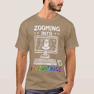 Zooming naar 9e graad Terug naar School 2020 Cute  T-shirt