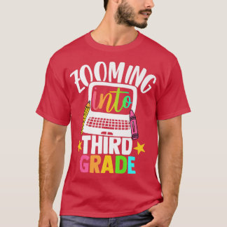 Zooming naar derde graad t-shirt