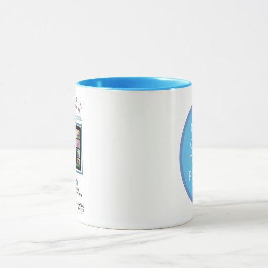 Zoom'n JW Vergaderingen - Mok, 11 oz Mok (Midden)