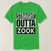 Zoomnaam Rechtstreeks uit Zook T-shirt (Design voorkant)