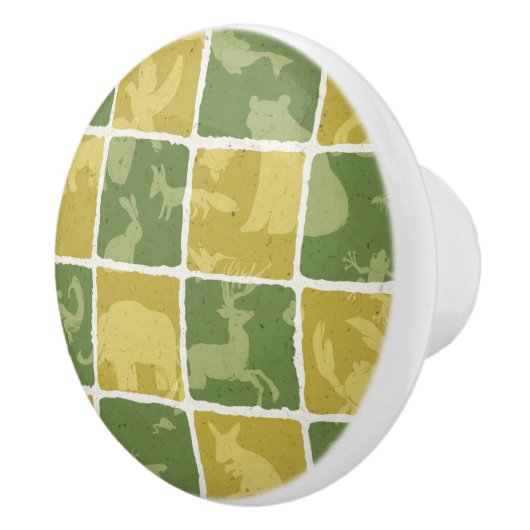 zoompatroon keramische knop (Rechts)