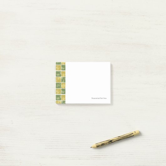 zoompatroon post-it® notes (Op bureau)