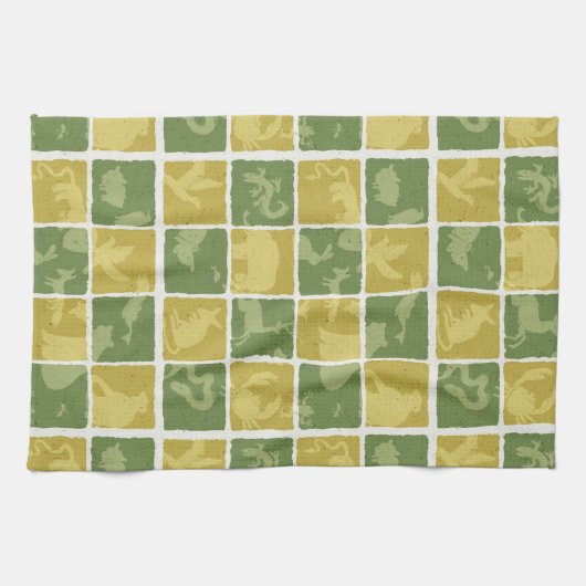 zoompatroon theedoek (Horizontaal)