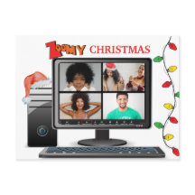 Zoomy Kerstmis Video Satire Conference