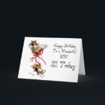 ZOON 21E VERJAARDAG KAART<br><div class="desc">KAN WORDEN GEPERSONALISEERD.</div>