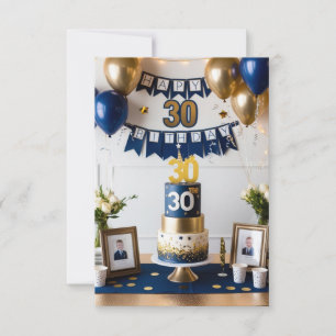 zoon 30e verjaardagskaart kaart