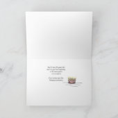 Zoon, 40e verjaardag, brandstichting kaart (Binnen)