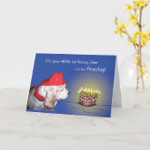 Zoon, 40e verjaardag, brandstichting kaart (Gele Bloem)