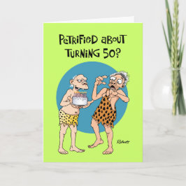 Zoon 50e verjaardag kaart