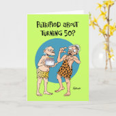 Zoon 50e verjaardag kaart (Gele Bloem)