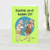 Zoon 50th Birthday Kaart (Voorkant)