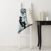 Zoon aan mam Gift, persoonlijke brief aan mijn mam Sherpa Deken (In situ)