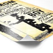 Zoon aan mama, cadeau aan mijn moeder, Moederdag-c Foto Afdruk (Hoek)