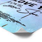 Zoon aan mijn moeder brief, moeder Birthday Gift Poster (Hoek)