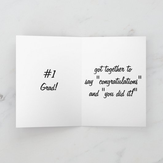 "Zoon" AFSUDEERT VAN DE FAMILIE Kaart (Binnen)