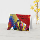 **ZOON** BEREIK VOOR DE SKY SOAR / GELUKKIGE VERJA KAART (Gele Bloem)