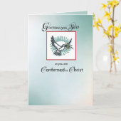 Zoon Bevestiging Kaart met Dove (Gele Bloem)