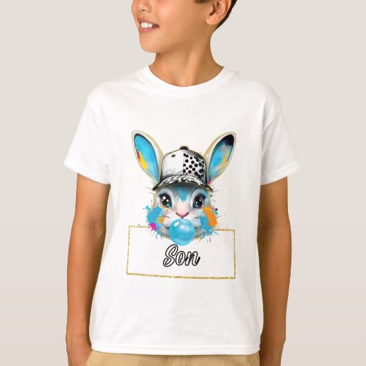 Zoon Bubbel Paashaas T-Shirt (Voorkant)
