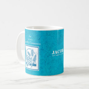Zoon, Eerste Communie, Tarwe, Blauwe Druiven Koffiemok