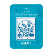 Zoon, Eerste Communie, Tarwe, Blauwe Druiven