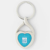 Zoon, Eerste Communie, Tarwe, Blauwe Druiven Sleutelhanger (Voorkant)