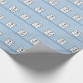 Zoon, eerste communiqué, zilveren Chalice Cadeaupapier (Hoek)